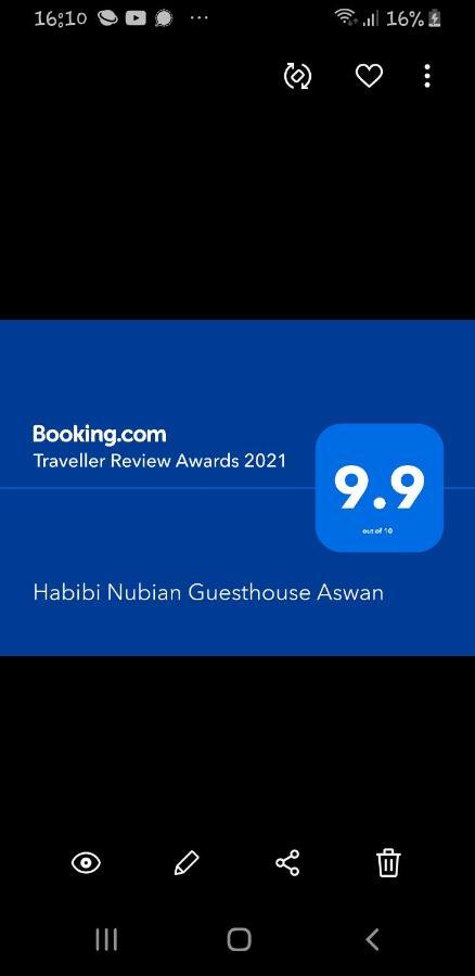 Habibi Nubian Guest House-Nubian Hospitality Aswan Eksteriør bilde